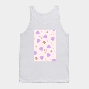 Beach Pastel Pattern Tank Top